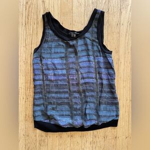Theysken’s Theory Kame D Yashet watercolor sleeveless top